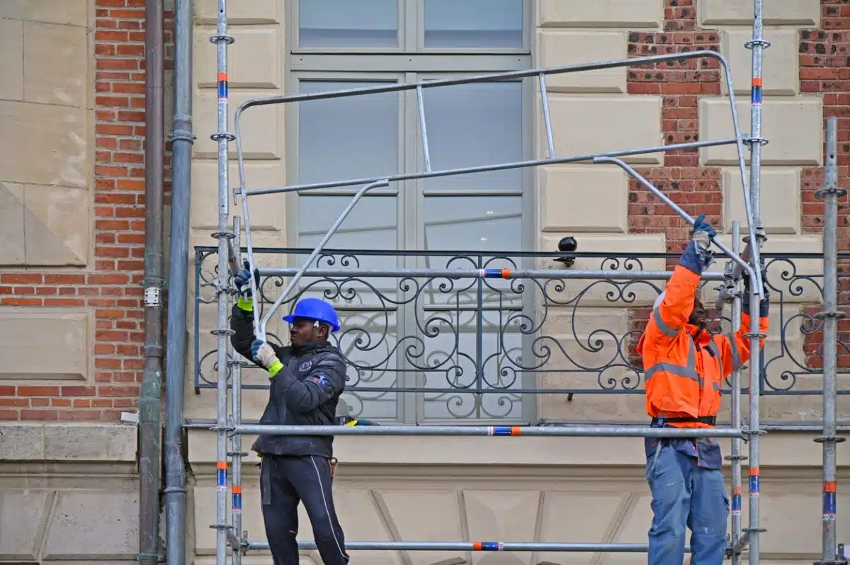 location installation d'échafaudage